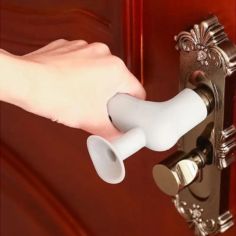 2 In 1 Silicon Door Knob Cover, Anti-Collision Door Knob Pad, Noiseless Suction Cup Doorknob Cover, Children's Safety Door Handle, Antistatic Silicone Door Knob Cover 2 In 1 Silicon Door Knob Cover, Anti-Collision Door Knob Pad, Noiseless Suction Cup Doorknob Cover, Children's Safety Door Handle, Antistatic Silicone Door Knob Cover